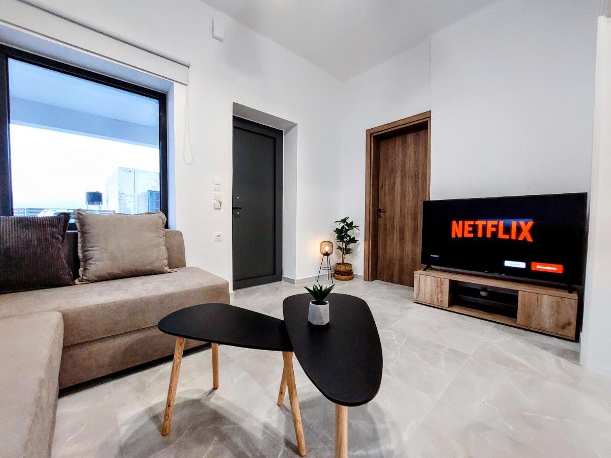 Blue Horizon Kissamos Apartment ภายนอก รูปภาพ