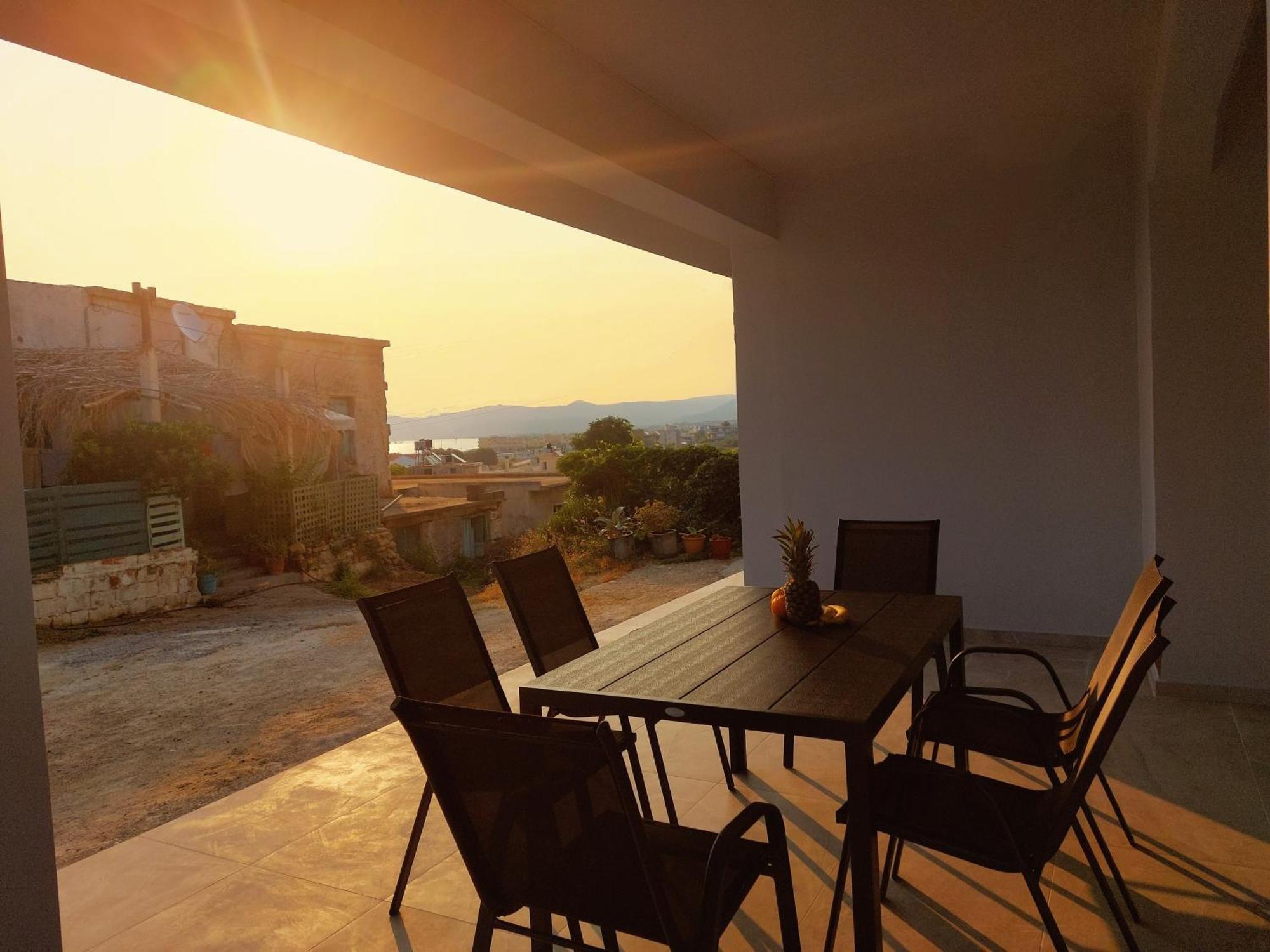 Blue Horizon Kissamos Apartment ภายนอก รูปภาพ