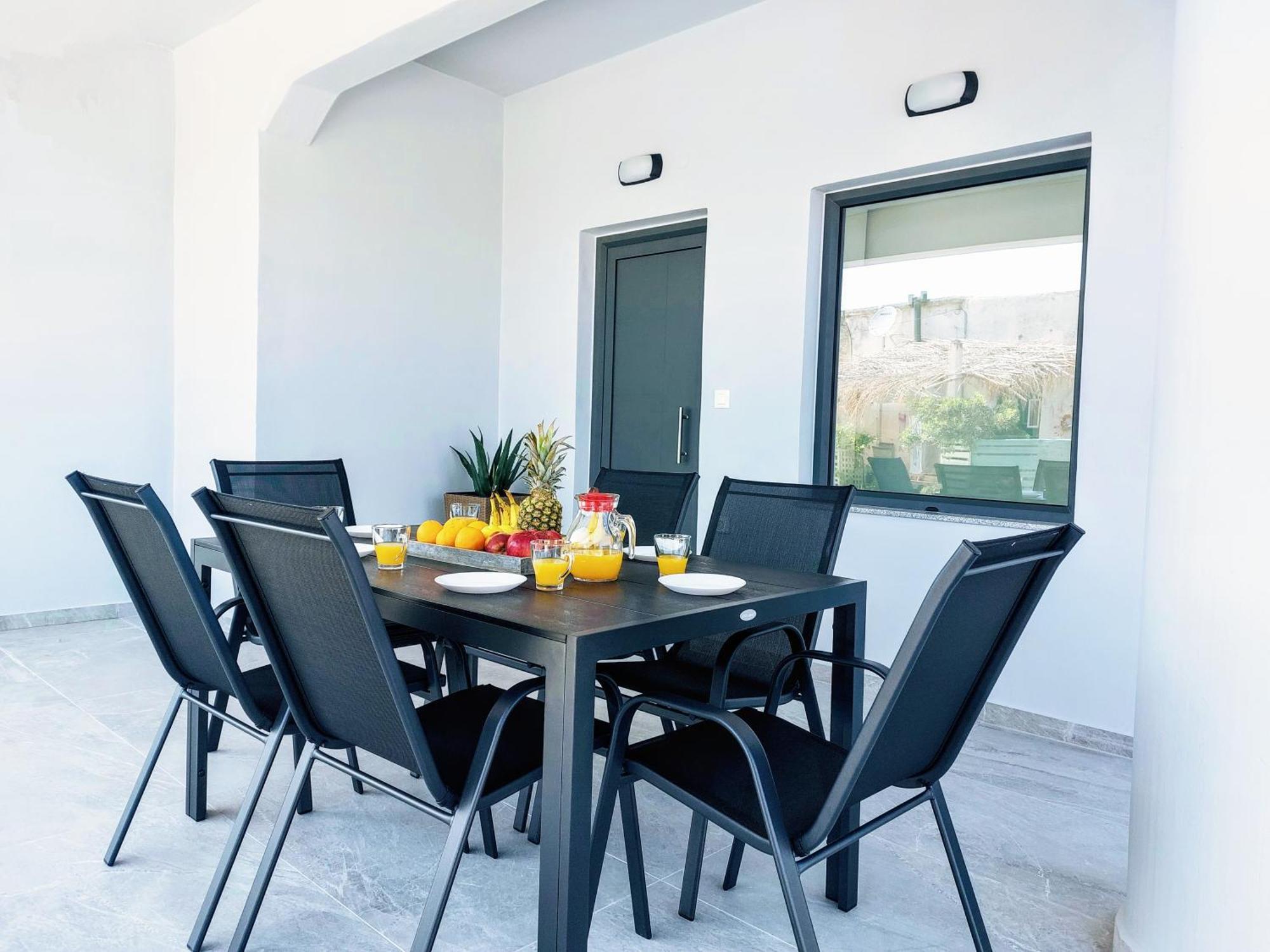 Blue Horizon Kissamos Apartment ภายนอก รูปภาพ