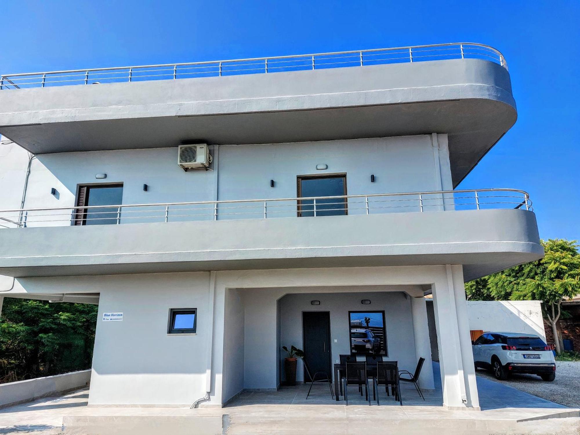Blue Horizon Kissamos Apartment ภายนอก รูปภาพ