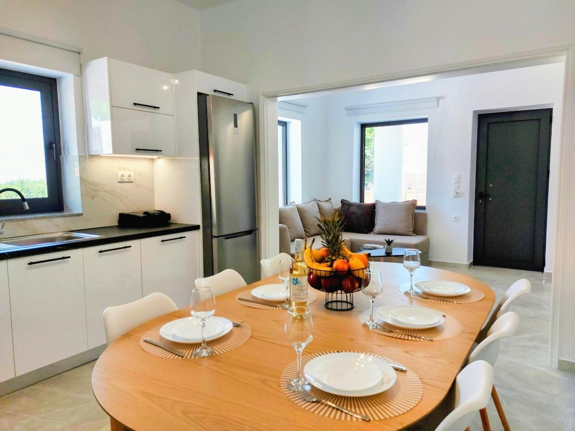 Blue Horizon Kissamos Apartment ภายนอก รูปภาพ